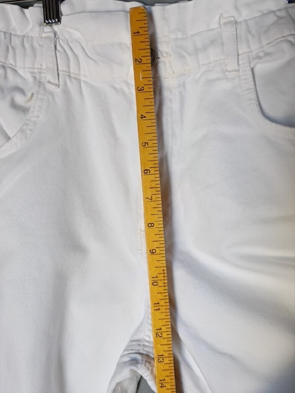 Zara Women's Paperbag White Jeans Elastic Waist Size S - Picture 8 of 10